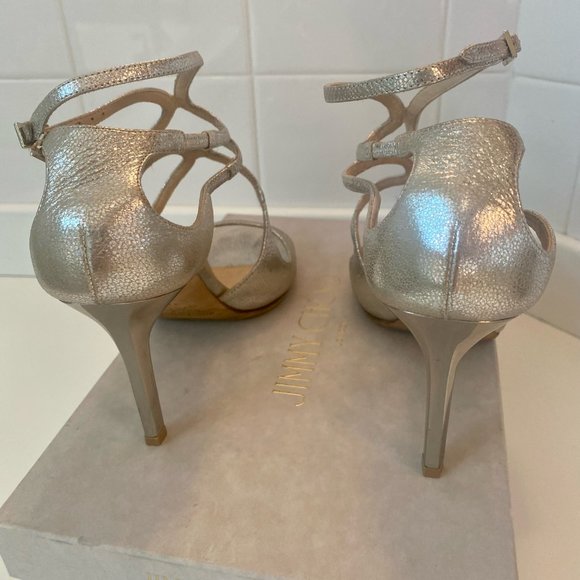 Jimmy Choo “Ivette” sandals with dust bag. Size 37 (Size 7 US) - Picture 5 of 11